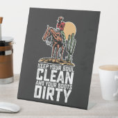 保魂は汚い 台座サイン (インサイチュ)