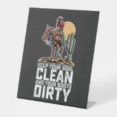 保魂は汚い 台座サイン (正面)