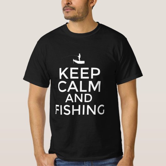 保魚釣り Tシャツ (正面)