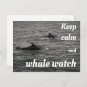 保鯨時計葉書 ポストカード (正面/裏面)