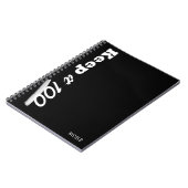 保100モダンカスタムパーソナライズされたJournal ノートブック (左側)