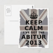 保2013年のアビ得タルを静める ポストカード (正面/裏面)