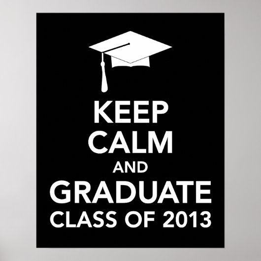 保2013年卒業プリントまたはポスタークラス ポスター (正面)