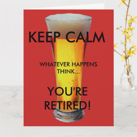 保..あなたは..... カード (黄色い花)