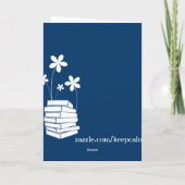 保（どんな色でも）落ち着いて飛び込む シーズンカード (裏面)