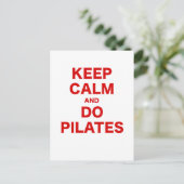 保 Calm & Do Pilates ポストカード (スタンド正面)