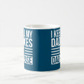 保Aパパのジョークの全てのパパAベースおもしろいパパ コーヒーマグカップ (中央)