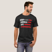 保America Safe 7月4日「メリカ・アメリカ・インディペン Tシャツ (正面フル)