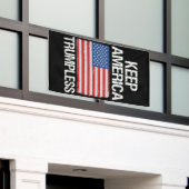 保AMI 横断幕 (ビルの外側)