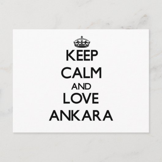 保Ankara ポストカード (正面)