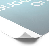 保Buggering On - Ice Blue Poster ポスター (角)