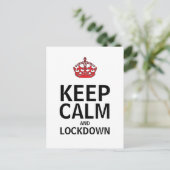 保CalmおよびLockdownはがき インビテーションポストカード (スタンド正面)