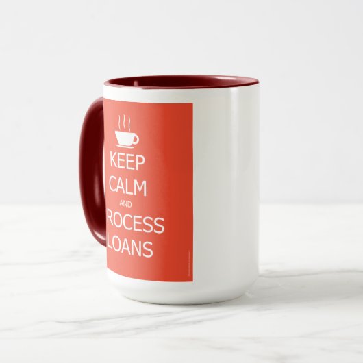 保CalmおよびProcess Loans マグカップ (正面左)