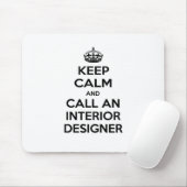 保Calmとインテリア・デザイナへの電話 マウスパッド (マウス)