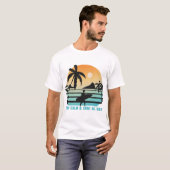 保Calmとサーフ Tシャツ (正面フル)