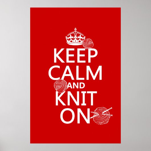 保Calmとニット – すべての色 ポスター (正面)