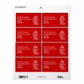 保Calmとニット – すべての色 ラベル (フルシート)