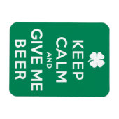 保Calmと与えMe Beer マグネット (横)