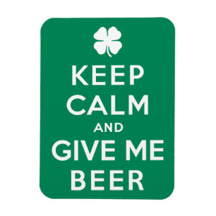 保Calmと与えMe Beer マグネット