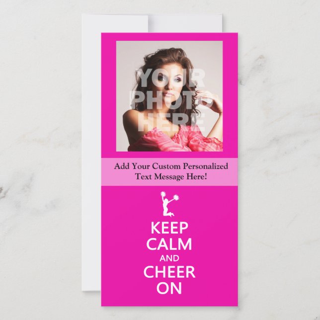 保Calmと応援オン、チアリーダーピンク (正面)