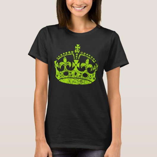 保CALMと衣服ザクラウングランジスタイル Tシャツ (正面)