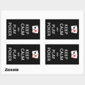 保CALMと遊 長方形シール (シート)