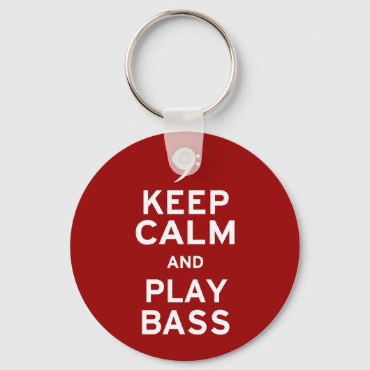 保Calmと遊Bass キーホルダー (正面)