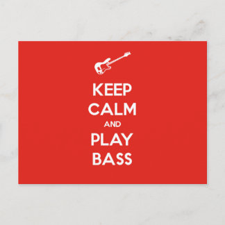 保Calmと遊Bass ポストカード