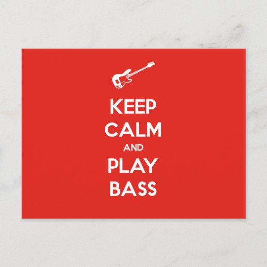 保Calmと遊Bass ポストカード (正面)
