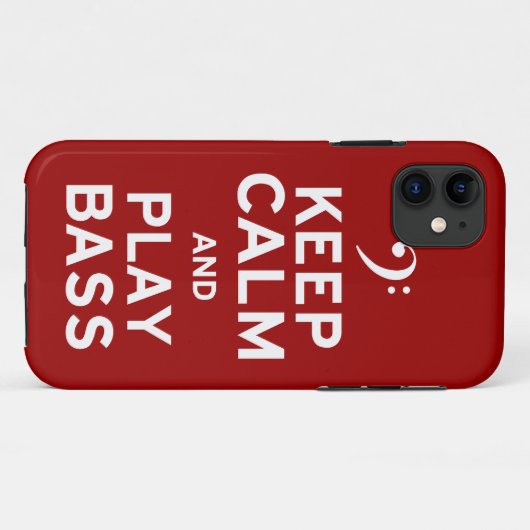 保Calmと遊Bass Case-Mate iPhoneケース (裏面(横))