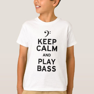 保Calmと遊Bass Tシャツ