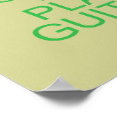 保Calmと遊Guitar (Acoustic) ポスター (角)