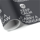 保CalmとA運 Chainsawのラッピング紙 ラッピングペーパー (ロールコーナー)