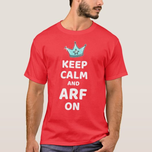 保CALMとARF ON Tシャツ (正面)