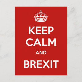 保CalmとBrexit ポストカード