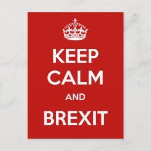 保CalmとBrexit ポストカード