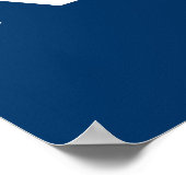 保CalmとBuild Robots (任意の色) ポスター (角)