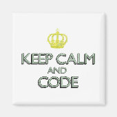 保CalmとCode マグネット (正面)