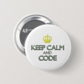 保CalmとCode 缶バッジ (正面&裏面)