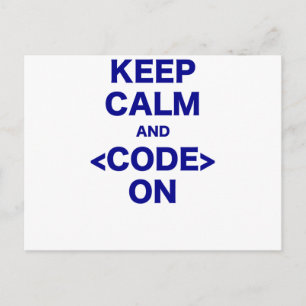 保CalmとCode On ポストカード