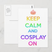保CalmとCosplay ポストカード (正面/裏面)