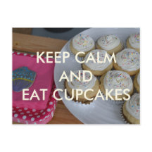 保CalmとCupcakesのハガキ