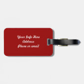 保CalmとJazz走 ラゲッジタグ (裏面横)