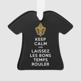 保CALMとLAISSEZ LES BONGTEMPS ROULER オーナメント