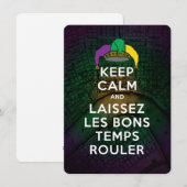 保CALMとLAISSEZ LES BONGTEMPS ROULER シーズンカード (正面/裏面)