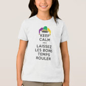 保CALMとLAISSEZ LES BONGTEMPS ROULER トライブレンドＴシャツ (正面)