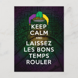 保CALMとLAISSEZ LES BONGTEMPS ROULER ポストカード