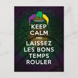 保CALMとLAISSEZ LES BONGTEMPS ROULER ポストカード