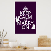 保CalmとMarshal On – すべての色 ポスター (キッチン)