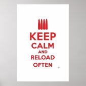 保CalmとReload ポスター (正面)